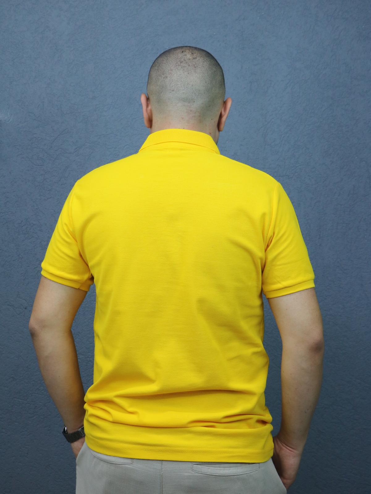 Polo Yaka Beyaz - Resim 2