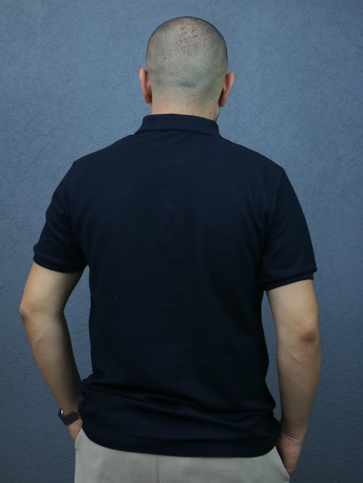 Polo Yaka Lacivert - Resim 2