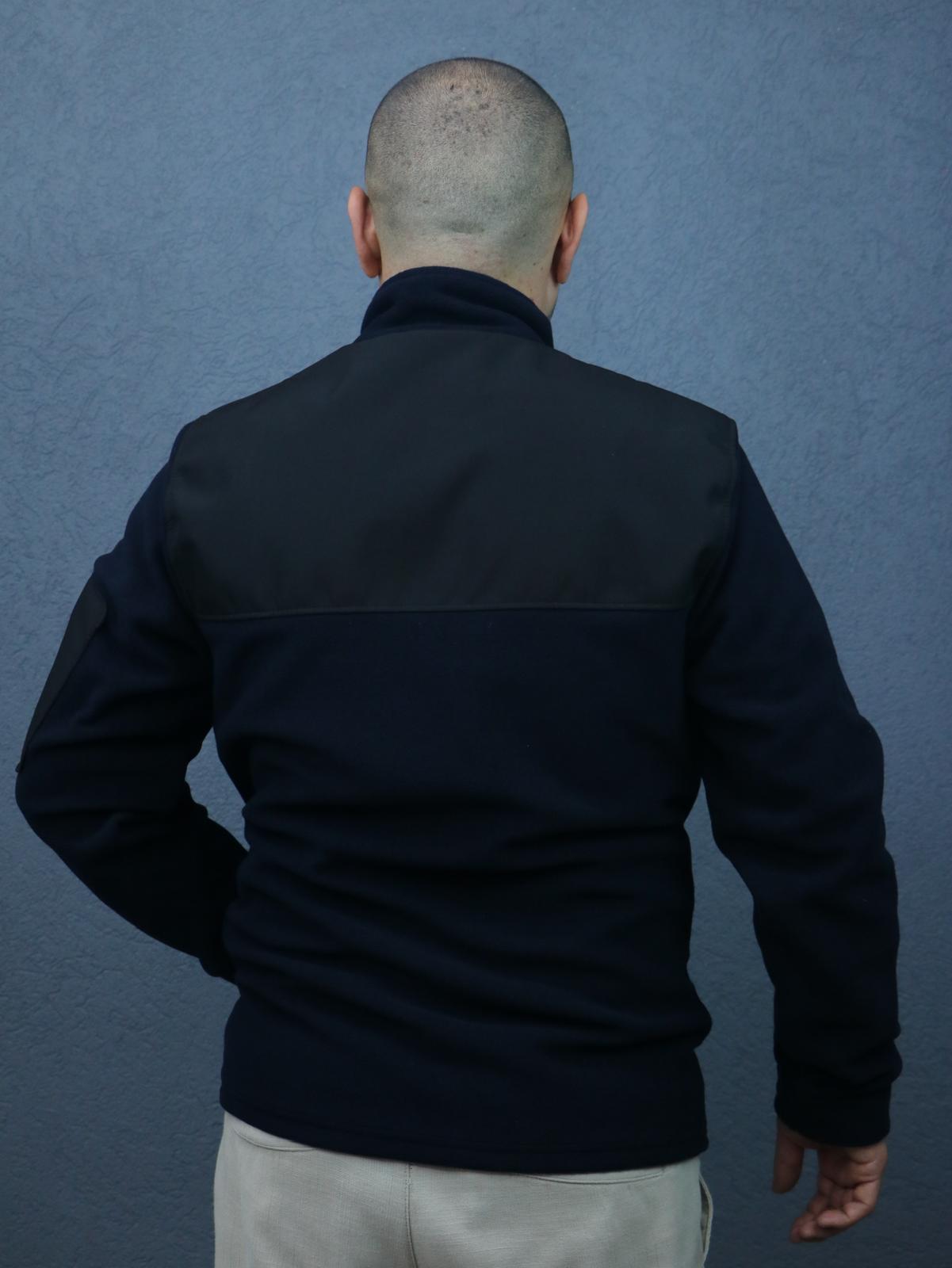 Polar Ceket Softshell Model Lacivert - Resim 2