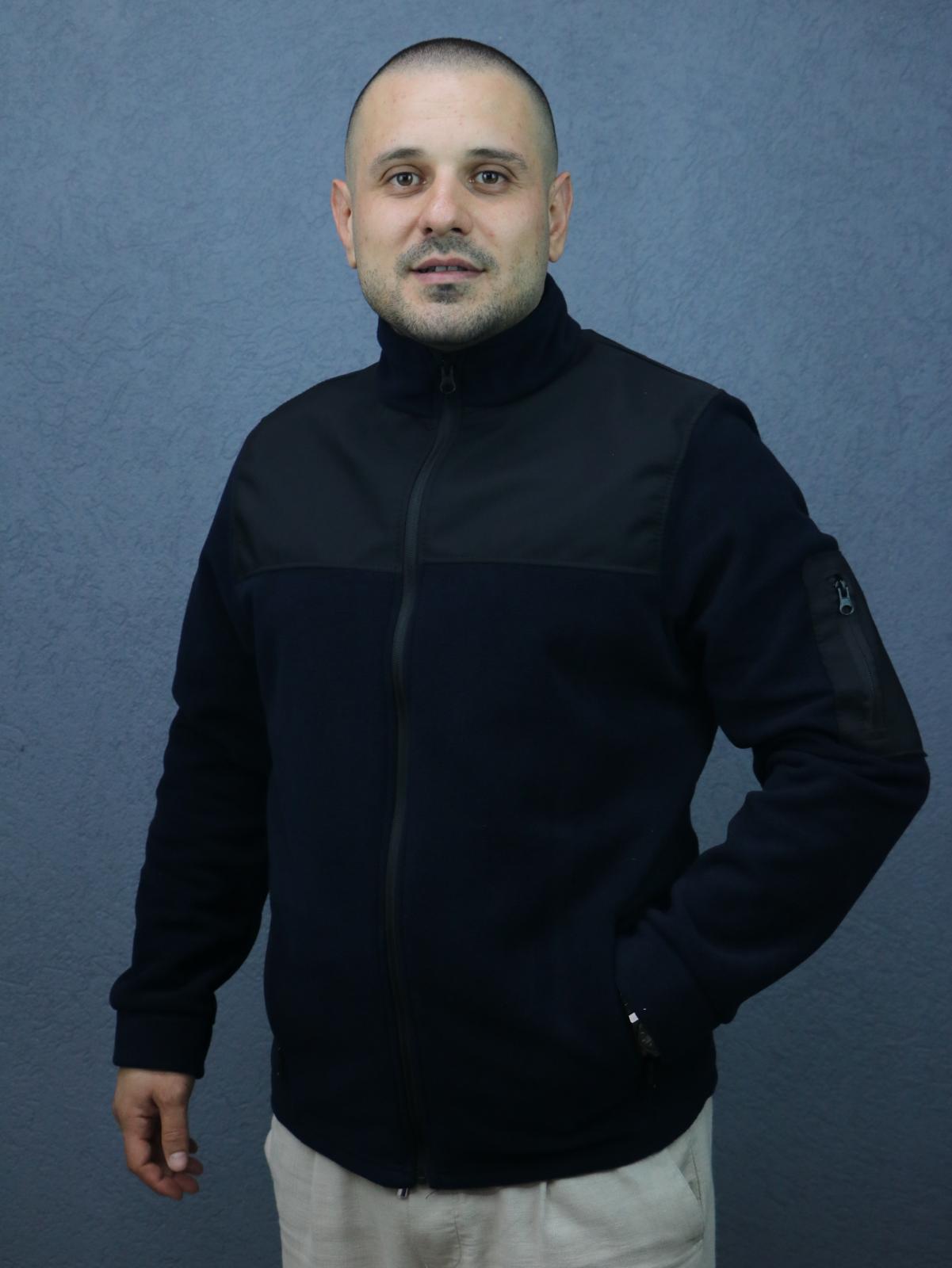 Polar Ceket Softshell Model Lacivert - Resim 3